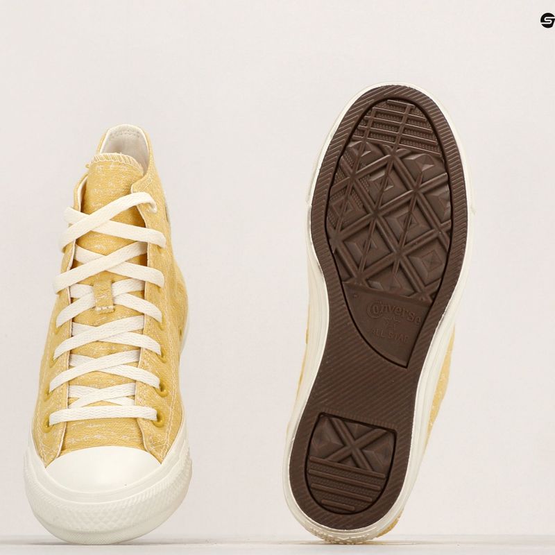 Adidași pentru femei Converse Chuck Taylor All Star Hi saturn gold/egret/egret 10