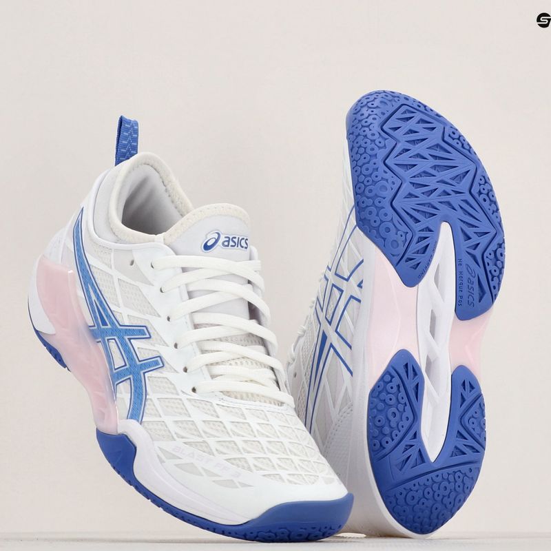 Încălțăminte de handbal pentru femei ASICS Blast FF 3 white/sapphire 9