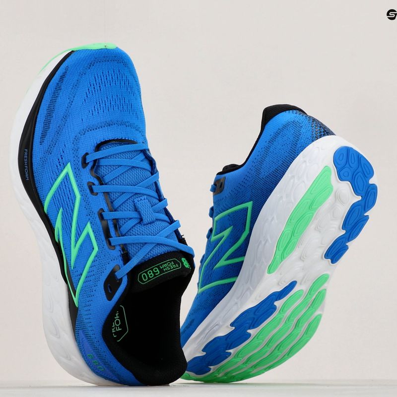 Încălțăminte de alergat pentru bărbați New Balance Fresh Foam 680 v8 blue oasis 8