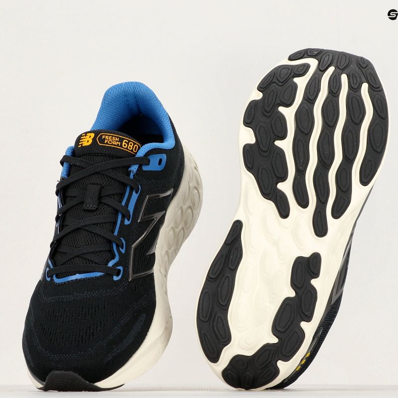 Încălțăminte de alergat pentru bărbați New Balance Fresh Foam 680 v8 black 8