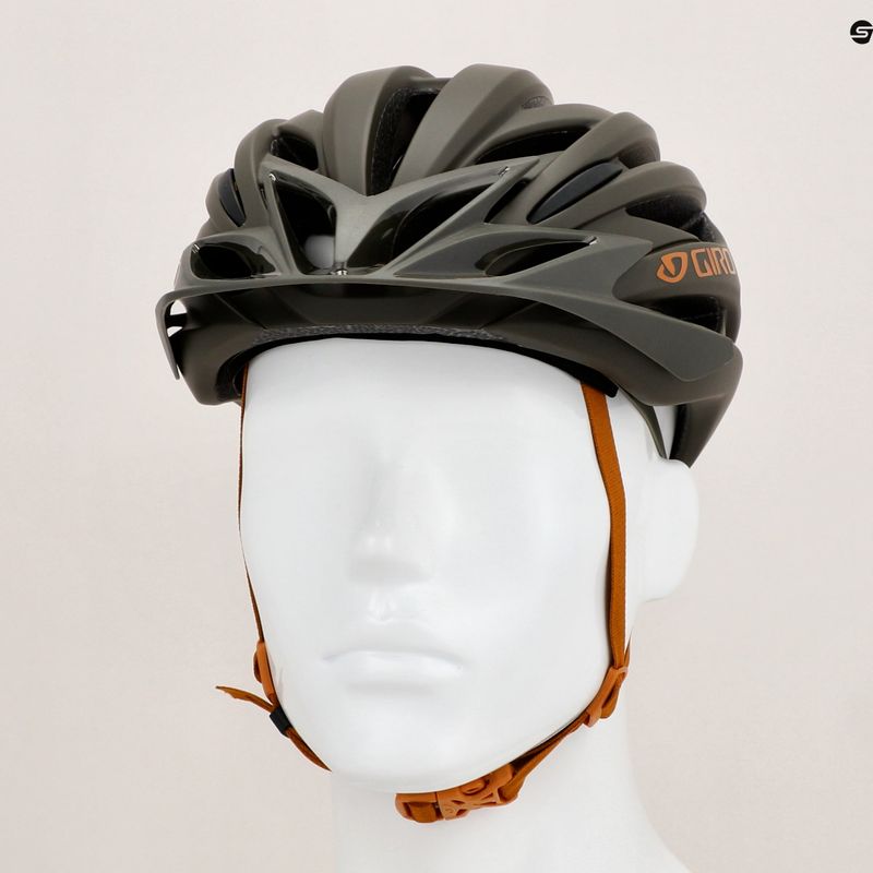 Cască de ciclism Giro Artex Integrated MIPS matte trail green 11