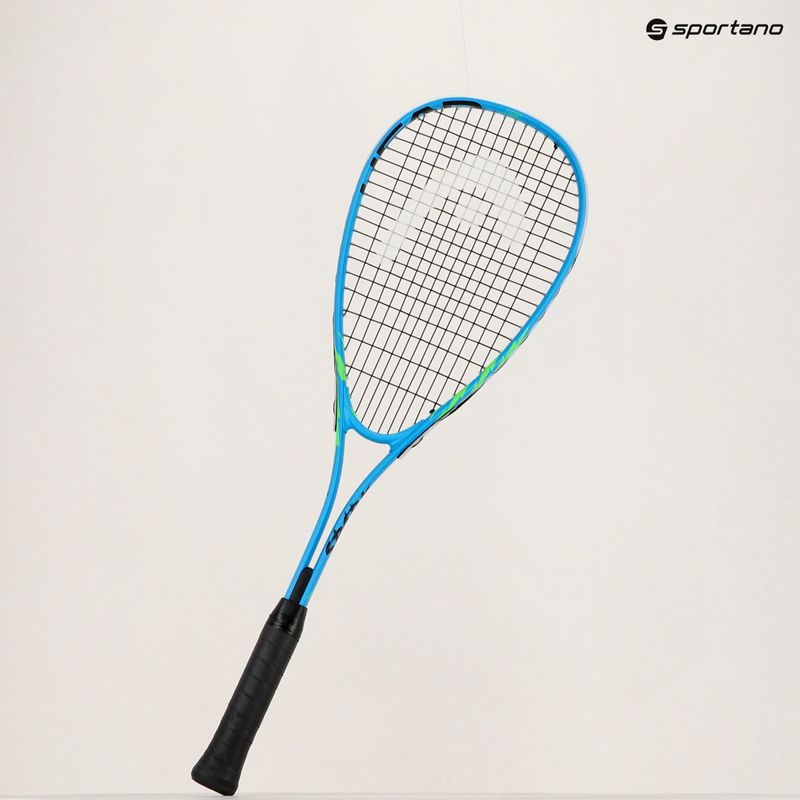 Rachetă de squash + ochelari și 2 mingi HEAD Spark Team Pack 8