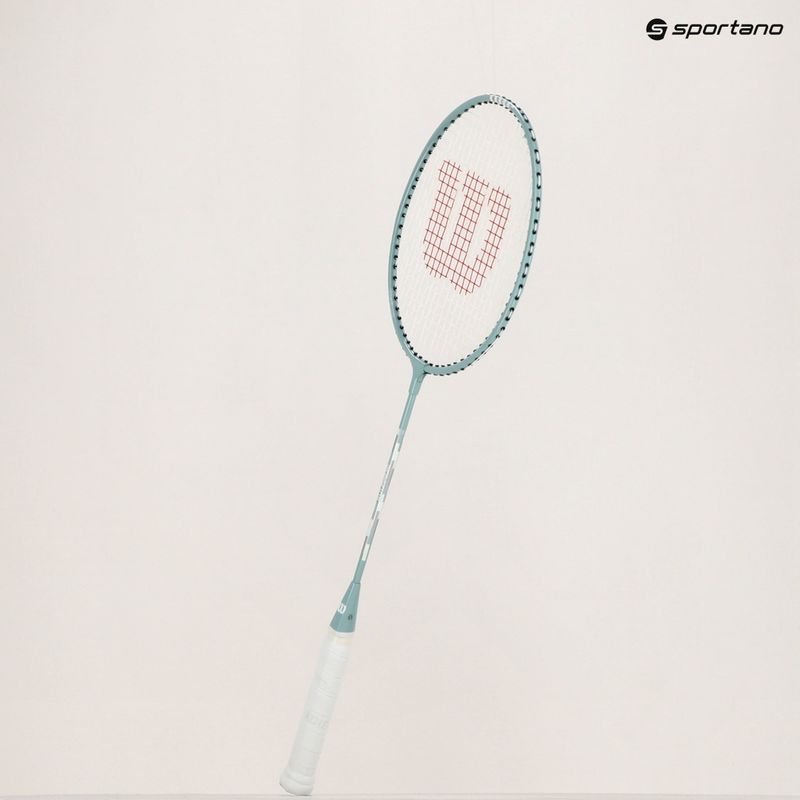 Rachetă de badminton Wilson Reaction 70 gray/white 7