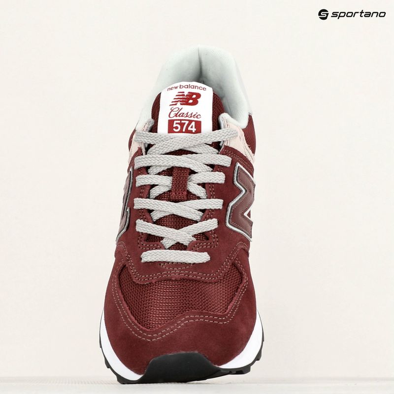 Încălțăminte pentru bărbați New Balance ML574 burgundy 8