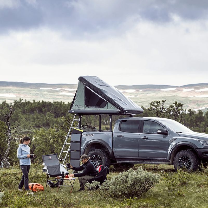 Cort de acoperiș pentru 2 persoane Thule Basin Wedge verde 901018 8