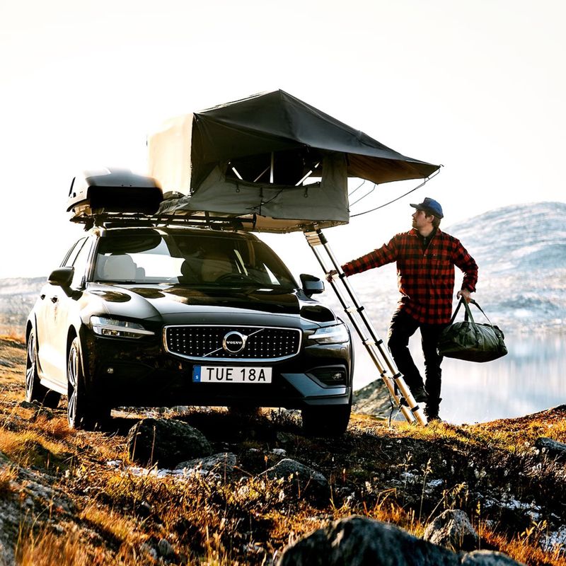 Cort de acoperiș pentru 2 persoane Thule Tepui Foothill verde 901250 11