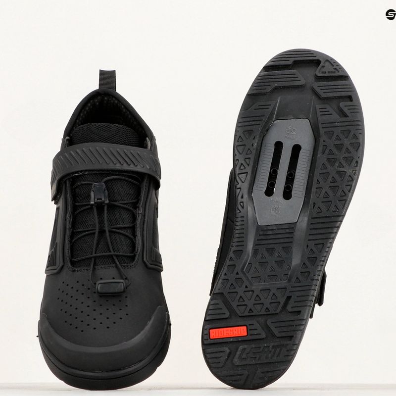 Pantofi de ciclism pentru bărbați Leatt 4.0 Clip negru 10