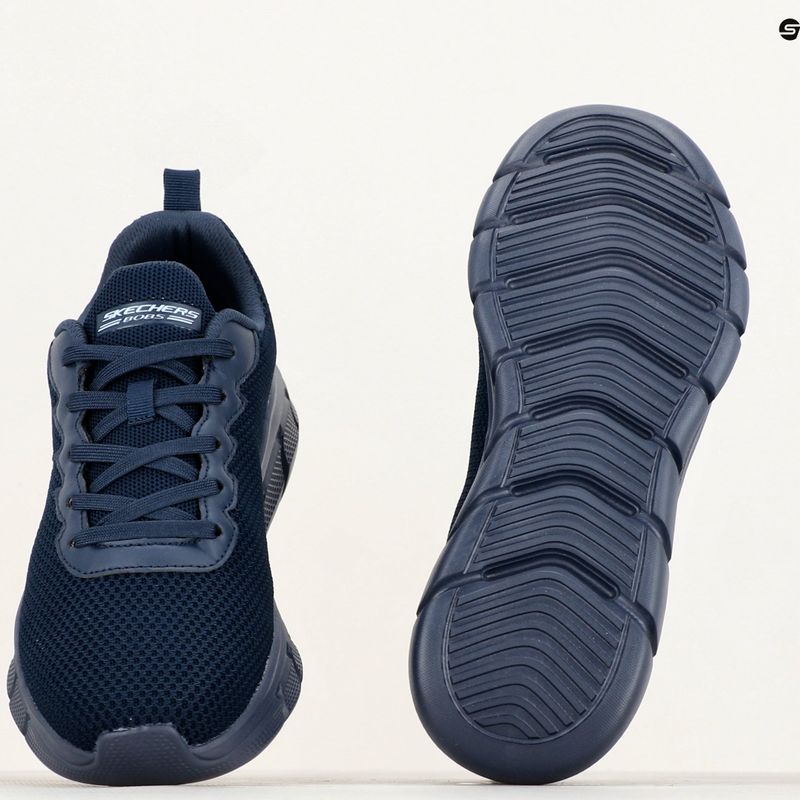 Încălțăminte pentru bărbați SKECHERS Bobs B Flex Chill Edge navy 8