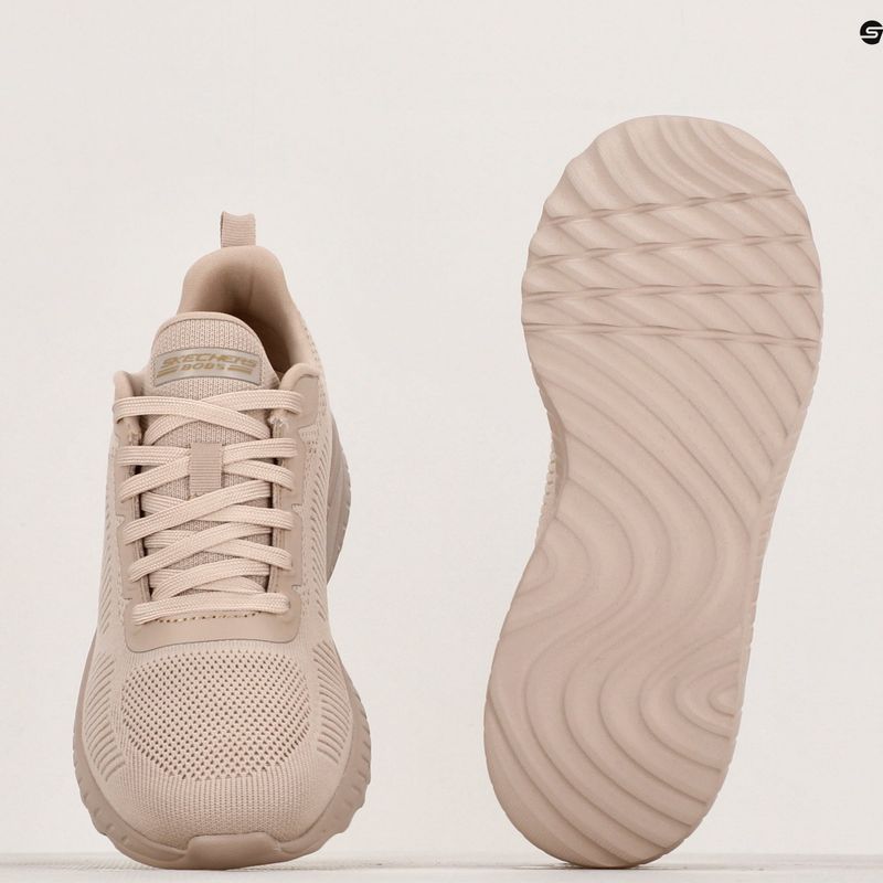 Încălțăminte pentru femei SKECHERS Bobs Squad Chaos Face Off beige 8