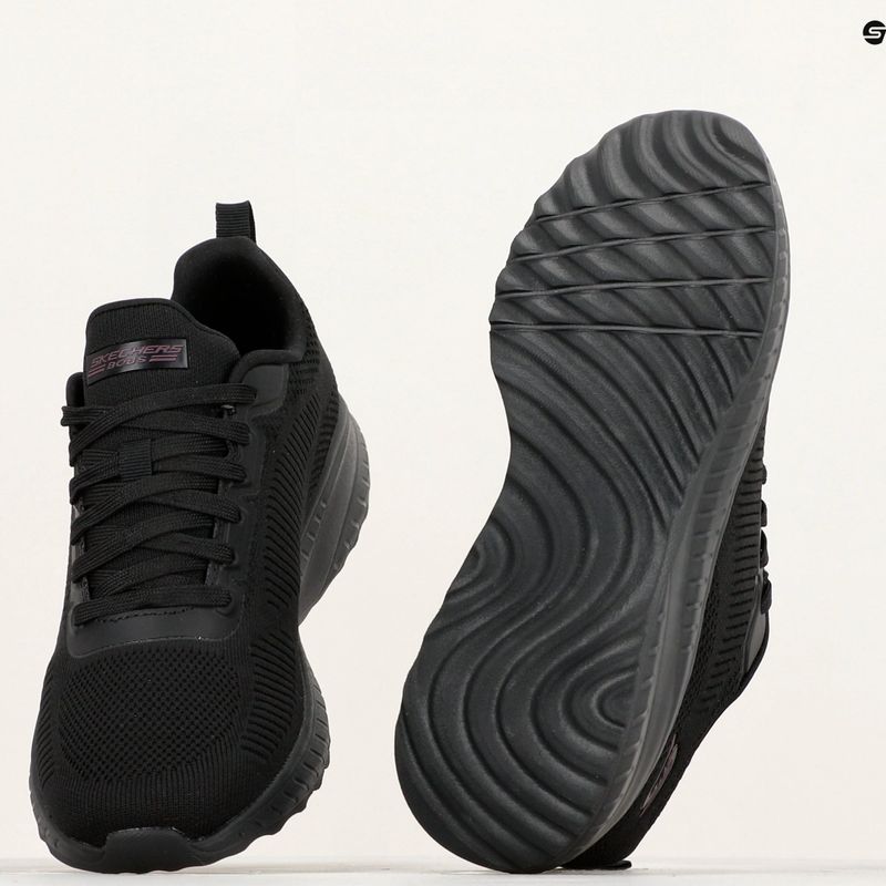 Încălțăminte pentru femei SKECHERS Bobs Squad Chaos Face Off black 8