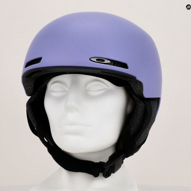 Cască de schi pentru copii Oakley Mod1 Youth lila mată pentru copii 8