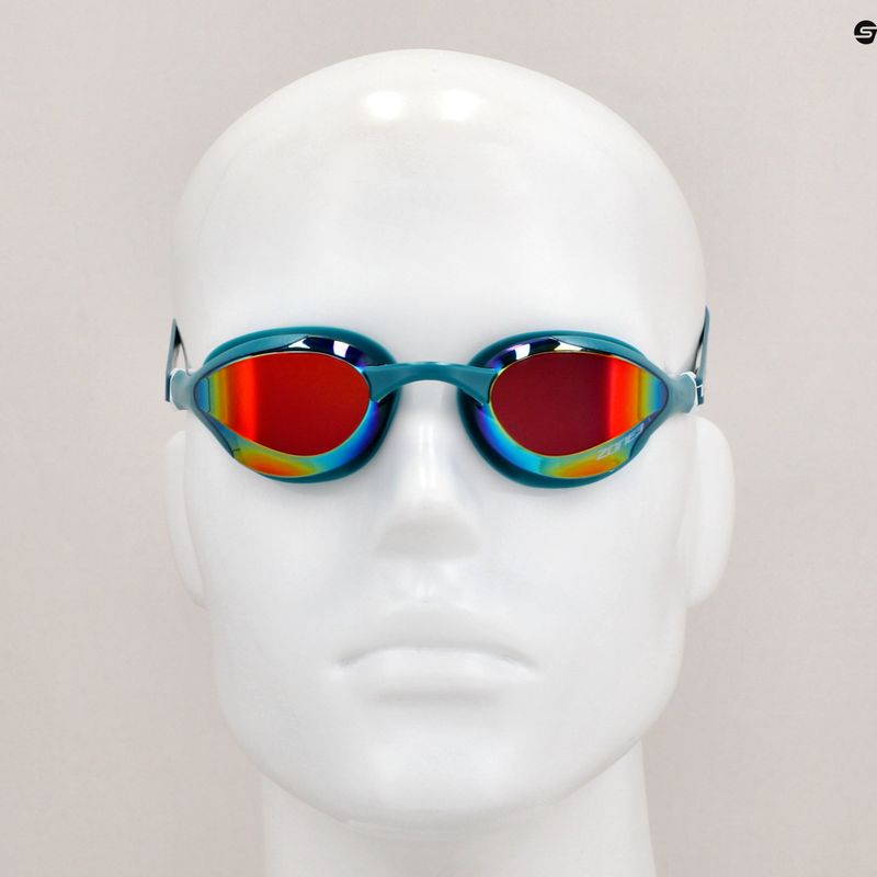 Ochelari de înot ZONE3 Volare Streamline Racing teal/copper
