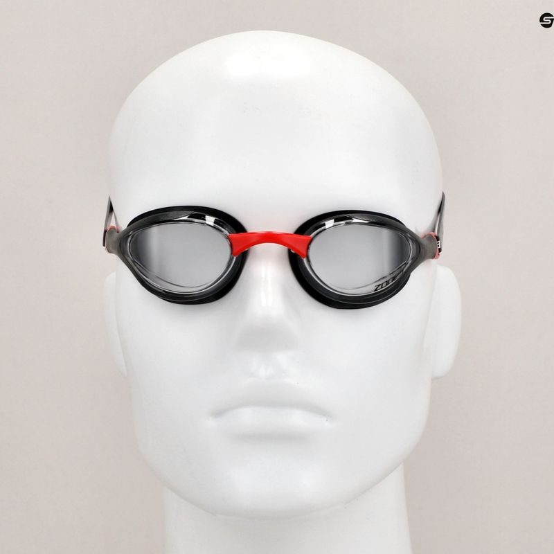 Ochelari de înot ZONE3 Volare Streamline Racing black/red 9