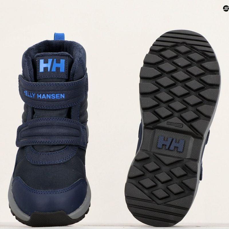 Cizme de zăpadă pentru copii Helly Hansen JK Bowstring Boot HT navy/cobalt pentru copii 15