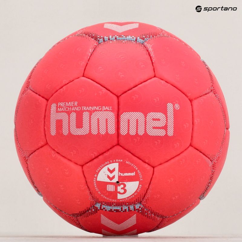 Hummel Premier HB handbal roșu/albastru/alb mărimea 3 5