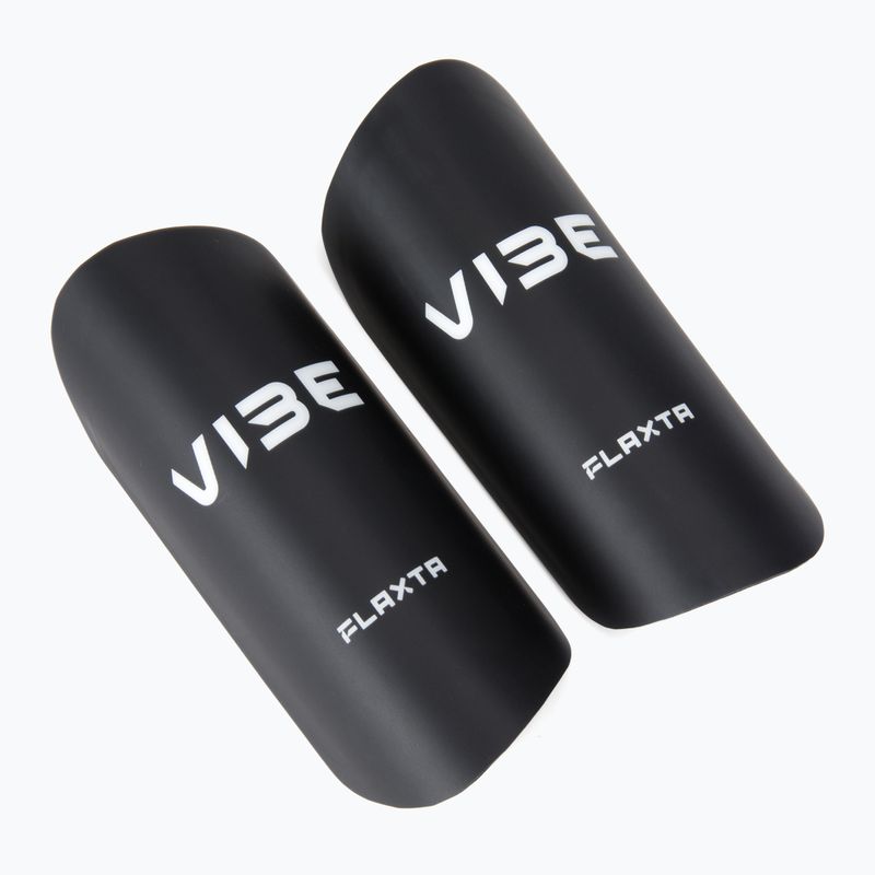 Flaxta Vibe protecții de fotbal negru 3