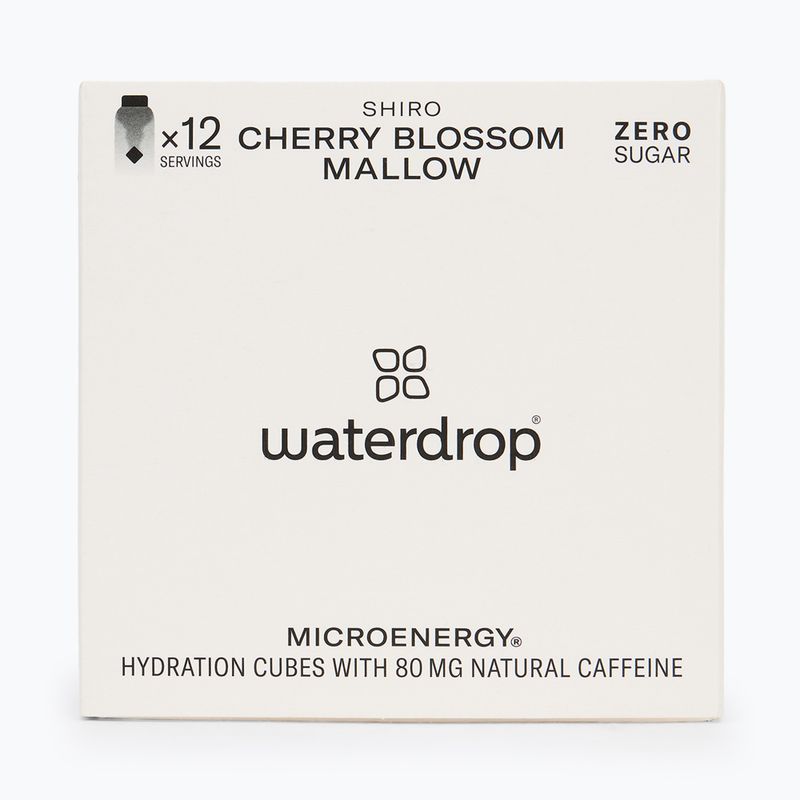 Băutură energizantă waterdrop Microenergy Shiro 12 kostek cherry blossom/ mallow