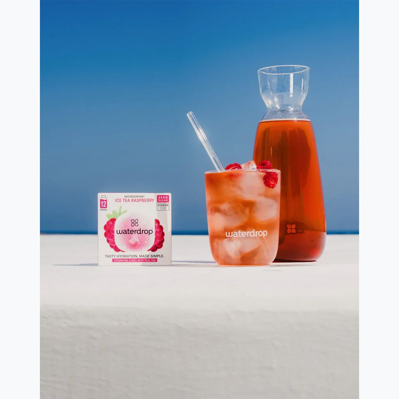 Băutură izotonică waterdrop Microdrink Flair 12 kostek raspberry/ elderflower 3