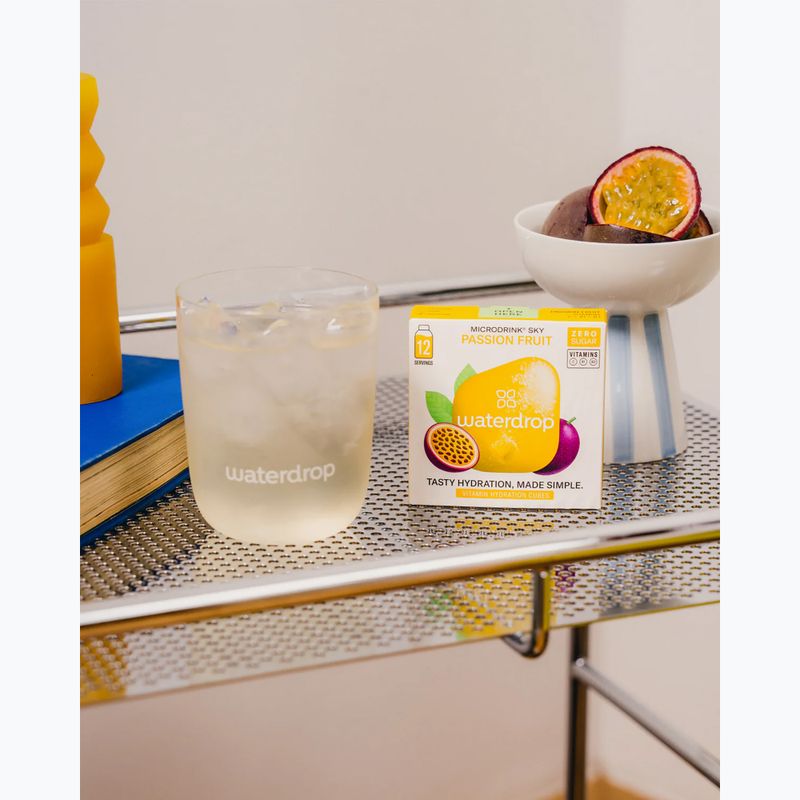 Băutură izotonică waterdrop Microdrink Sky 12 kostek pineberry passion fruit 5