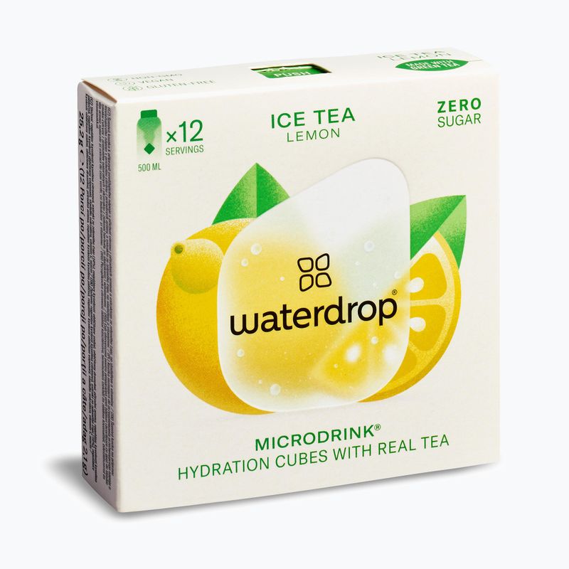 Băutură hidratantă waterdrop Microdrink Ice Tea 12 kostek lemon 2