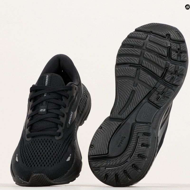Încălțăminte de alergare pentru femei Brooks Adrenaline GTS 23 black/black/ebony 11