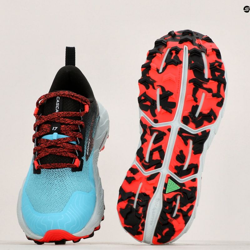 Încălțăminte de alergare pentru femei Brooks Cascadia 17 bluefish/black/diva pink 12