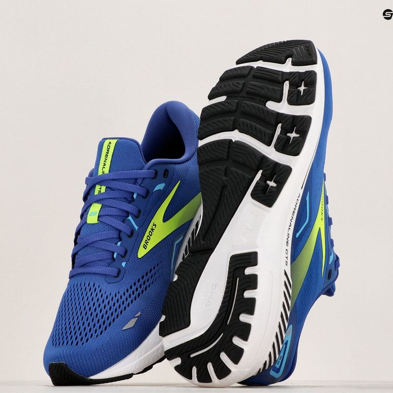 Încălțăminte de alergare pentru bărbați Brooks Adrenaline GTS 23 blue/nightlife/black 10