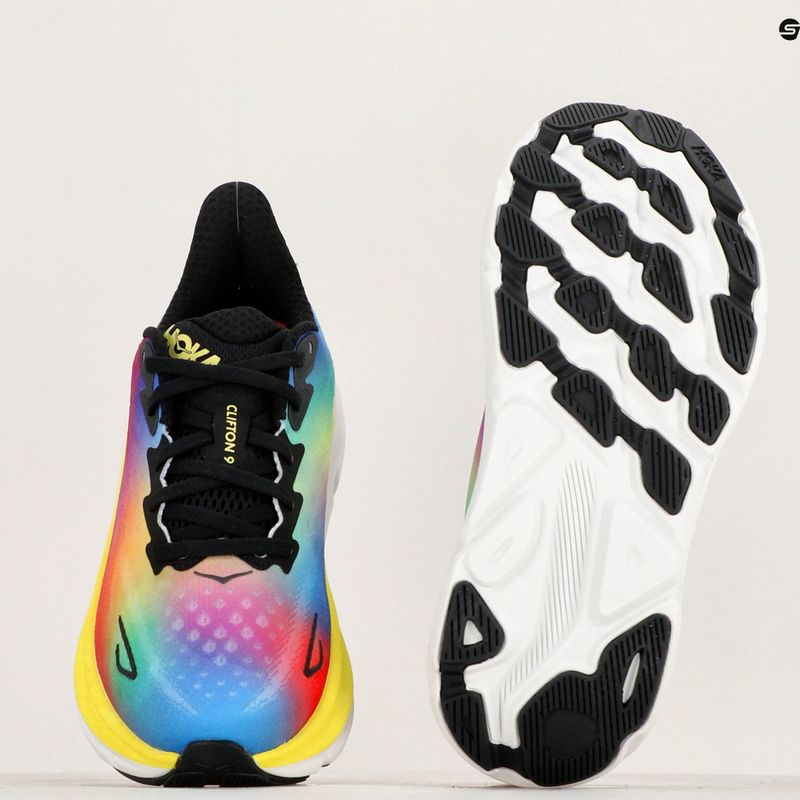 Încălțăminte de alergare pentru femei HOKA Clifton 9 black/multi 12
