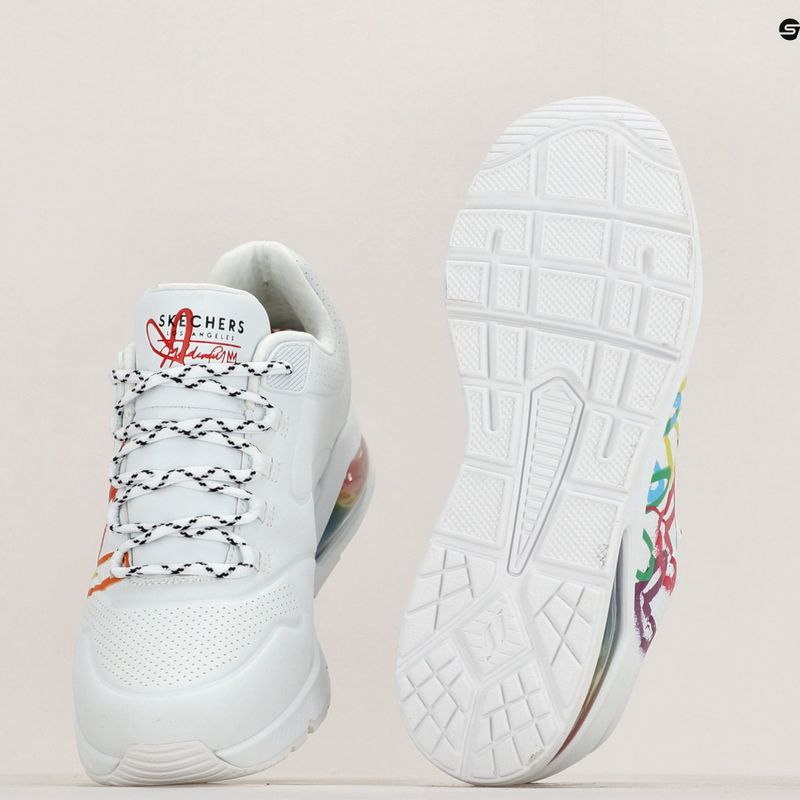 Încălțăminte pentru femei SKECHERS Uno 2 Floating Love white/multi 11