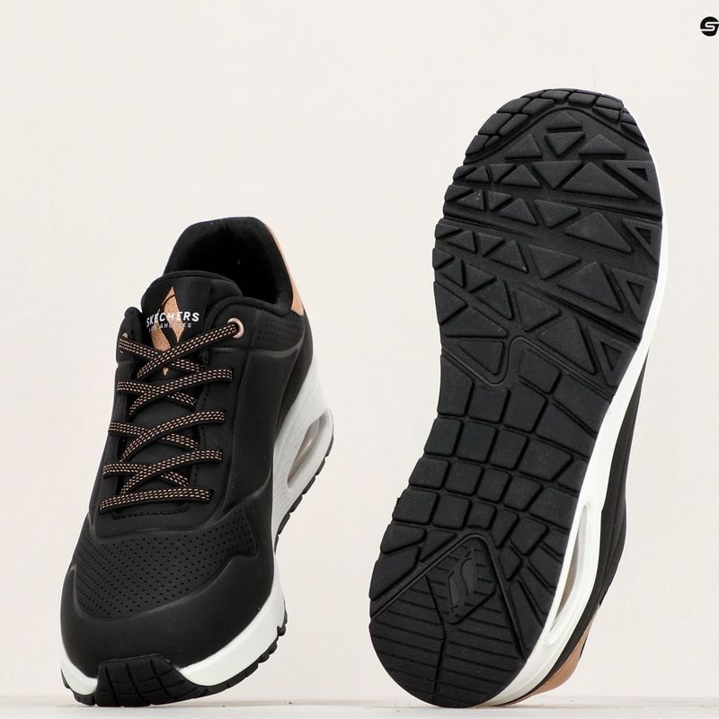 Încălțăminte pentru femei SKECHERS Uno Shimmer Away black 11