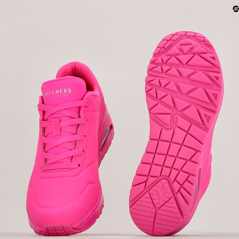 Încălțăminte pentru femei SKECHERS Uno Night Shades hot pink 10