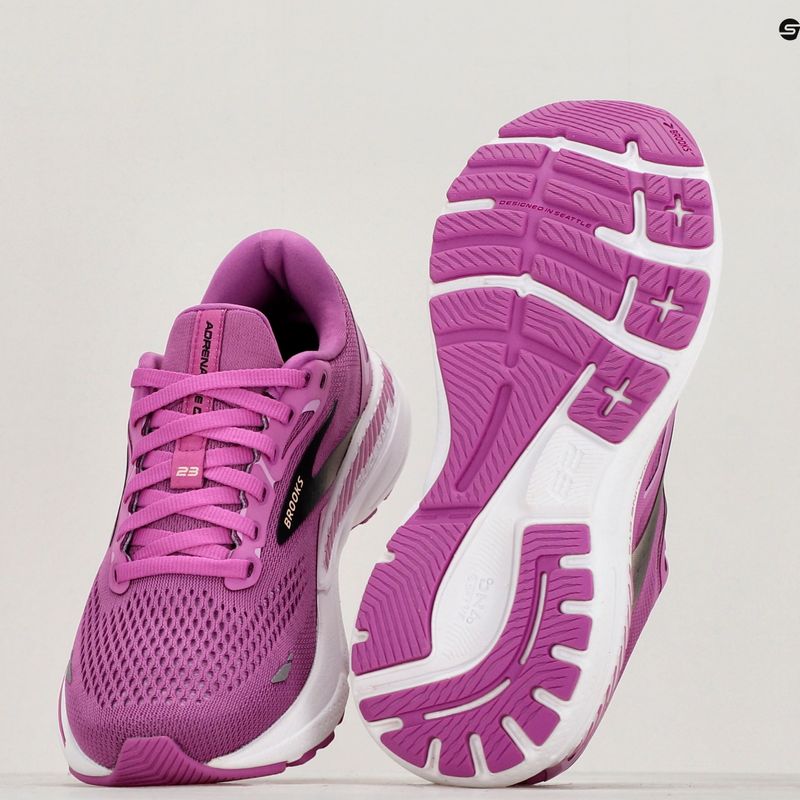 Încălțăminte de alergare pentru femei Brooks Adrenaline GTS 23 orchid/black/purple 12