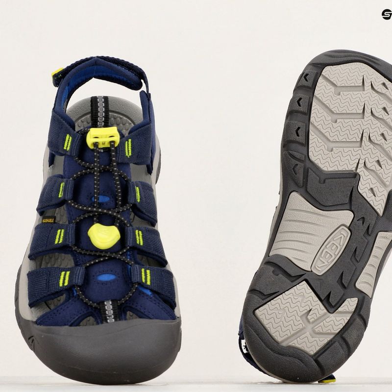 Sandale pentru juniori KEEN Newport Boundless navy academy/evening primrose 9