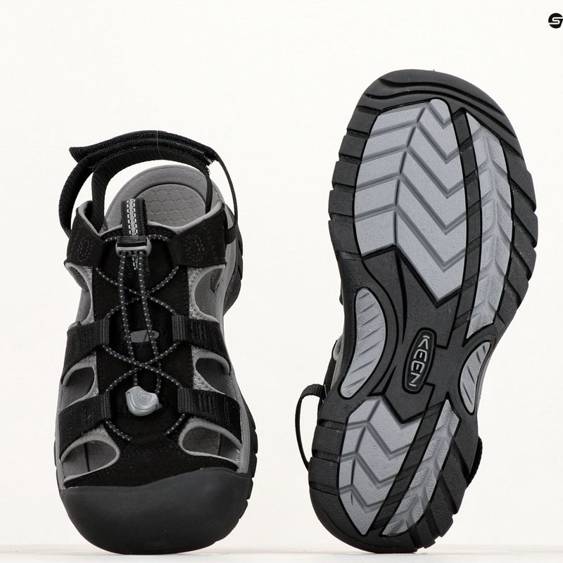 Sandale de trekking pentru bărbați KEEN Rapids H2 black/steel grey 9