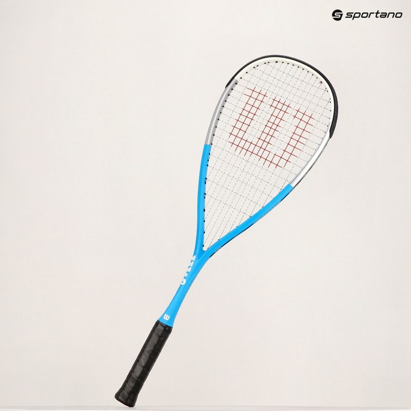 Rachetă de squash Wilson Ultra UL blue/silver 16