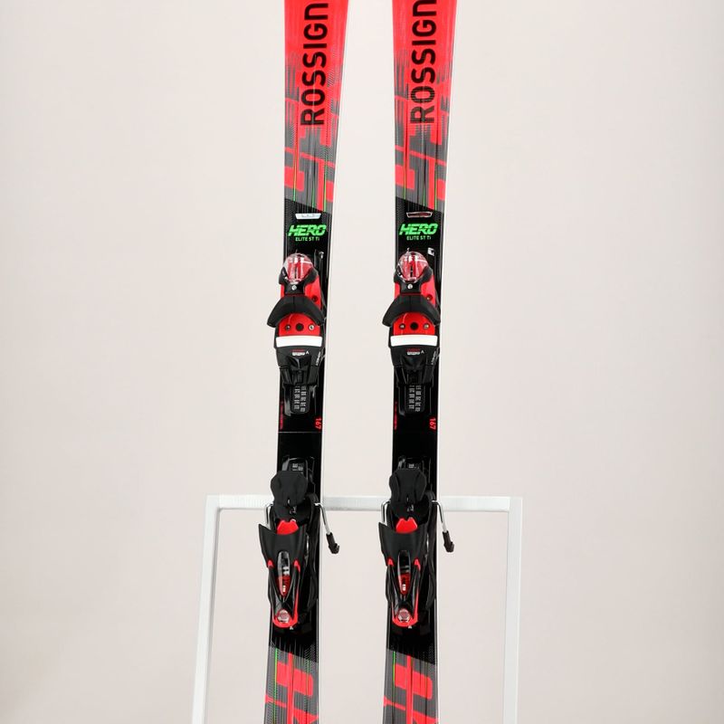 Schiuri de coborâre Rossignol Hero Elite ST TI K + legături SPX14 black/red 8