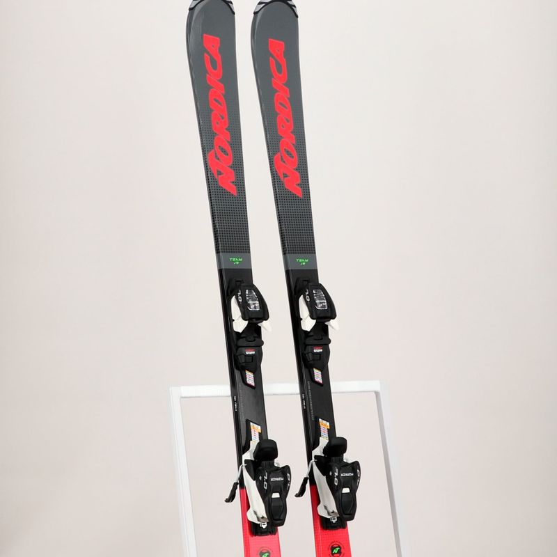 Schiuri de coborâre pentru copii Nordica Team J R + J7.0 FDT grey/red 12