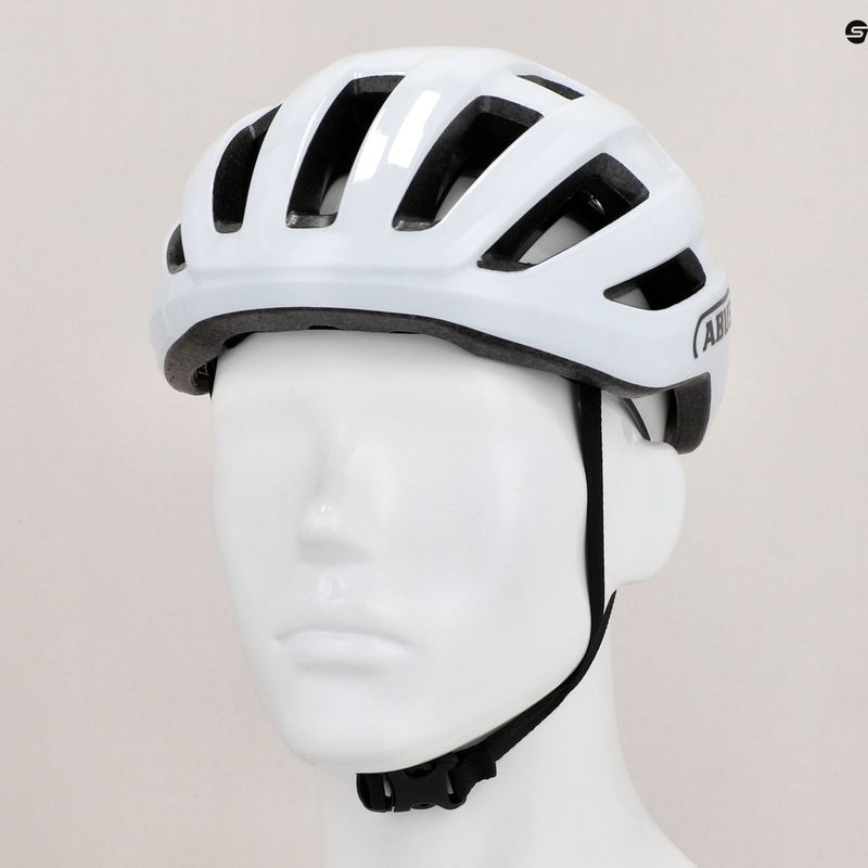 Cască de bicicletă ABUS PowerDome MIPS shine white 9