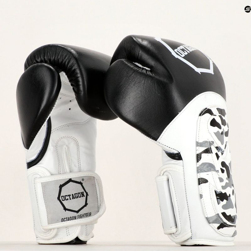 Mănuși de box Octagon Hero black