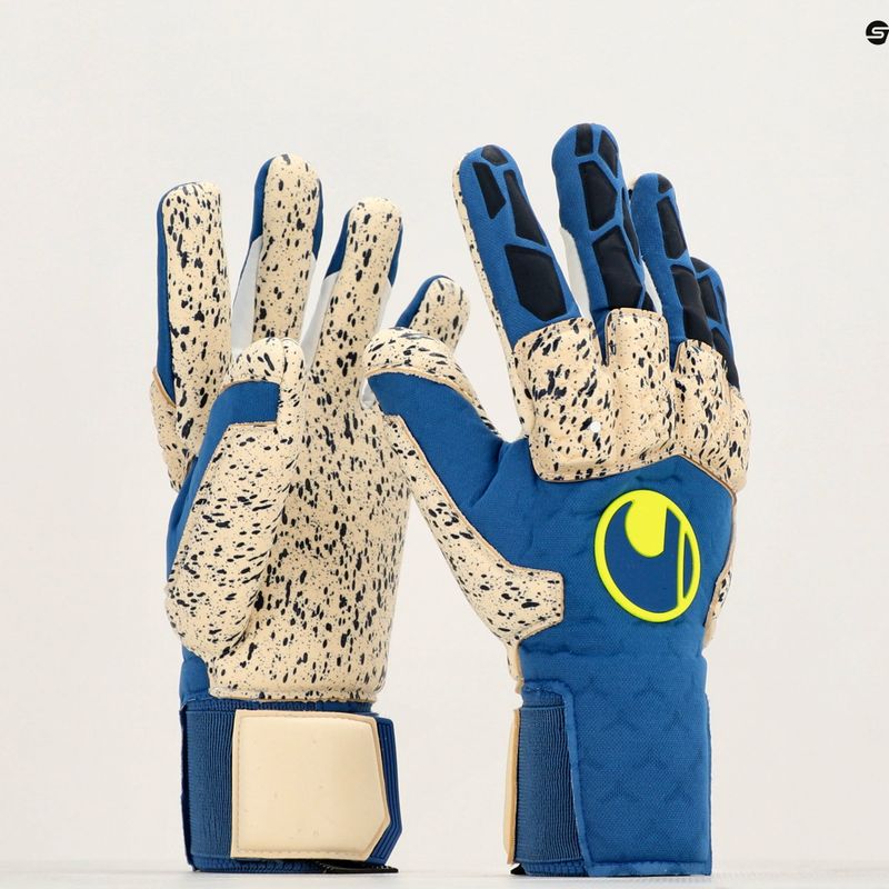 Uhlsport Hyperact Hyperact Supergrip+ Reflex mănușă de portar albastru 101123001 7