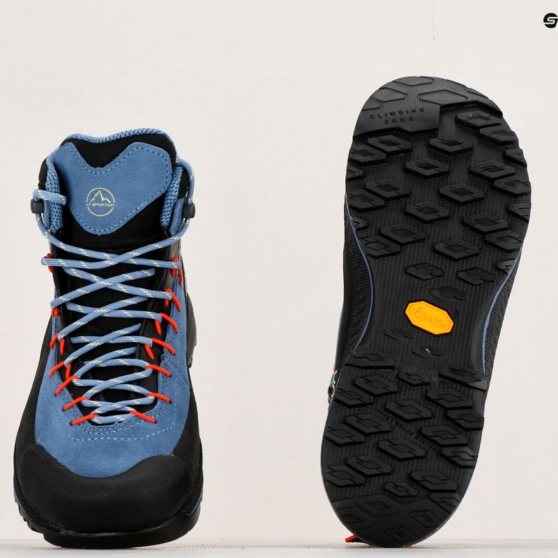 Încălțăminte de abordare pentru femei La Sportiva TX4 Evo Mid GTX moonlight/cherry tomato 10
