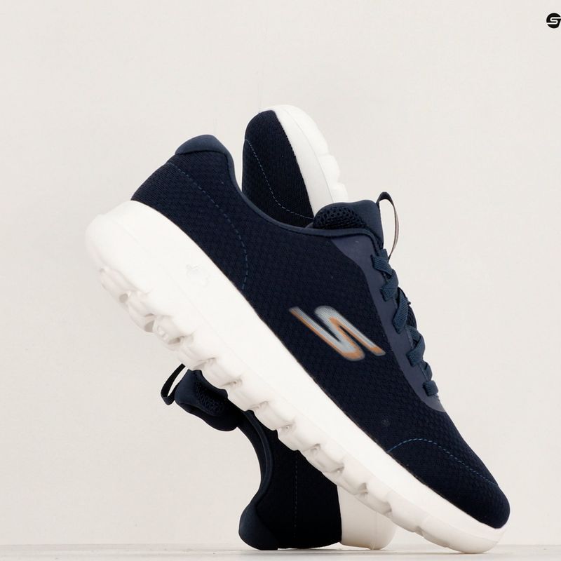 Încălțăminte pentru bărbați SKECHERS Go Walk Max Midshore navy/white/orange 10