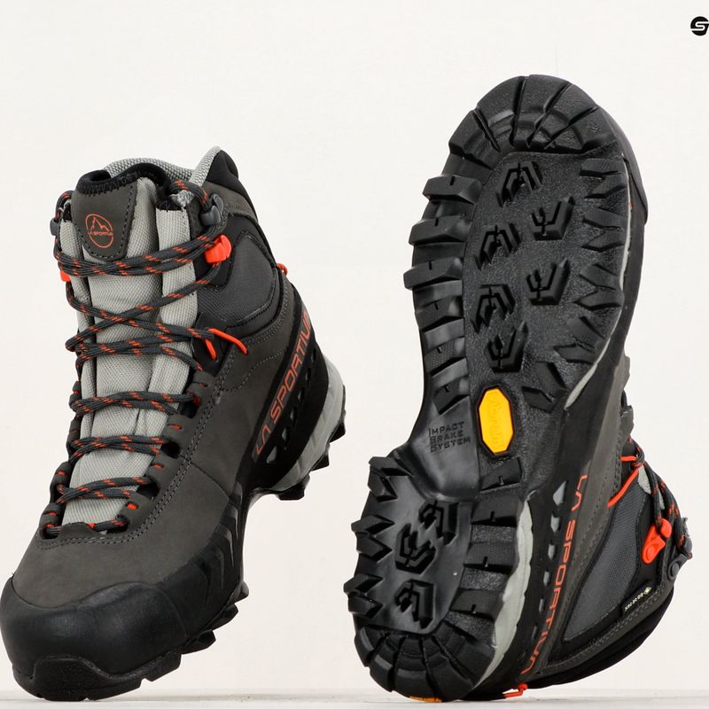 Încălțăminte de trekking pentru femei La Sportiva TX5 GTX carbon/paprika 10
