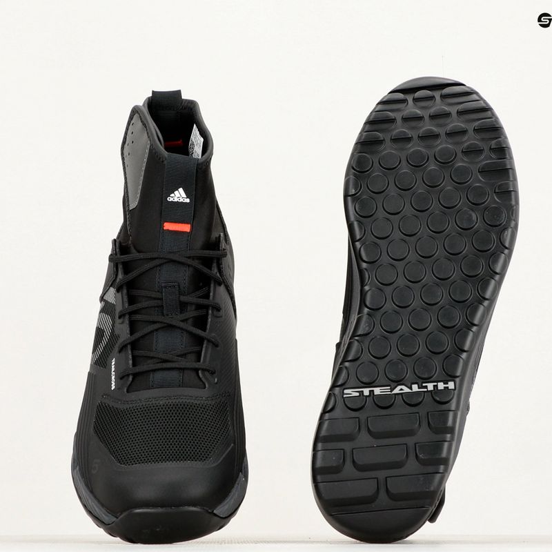 Încălțăminte de ciclism platformă pentru bărbați adidas FIVE TEN Trailcross GTX core black/grey three/dgh solid grey 22