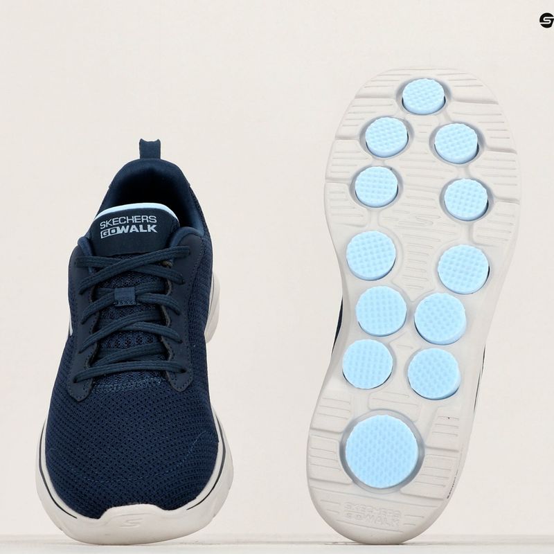Încălțăminte pentru femei SKECHERS Go Walk 7 Clear Path navy/white/light blue 11