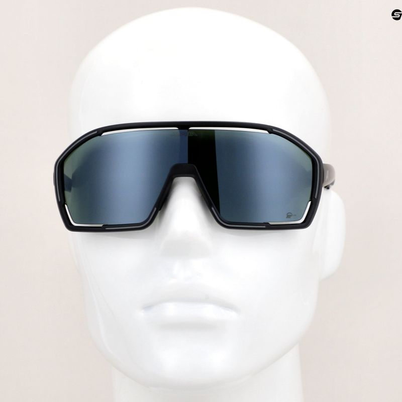 Ochelari de soare Alpina Bonfire Q-Lite black matt/silver mirror 7