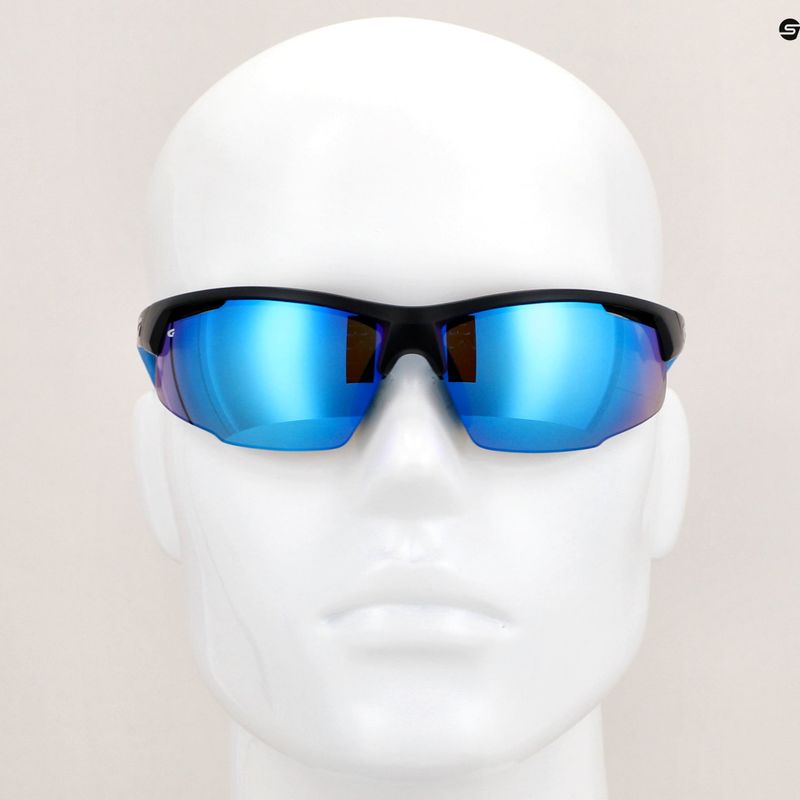 Ochelari de soare GOG Falcon matt black/blue/polychromatic white-blue 12
