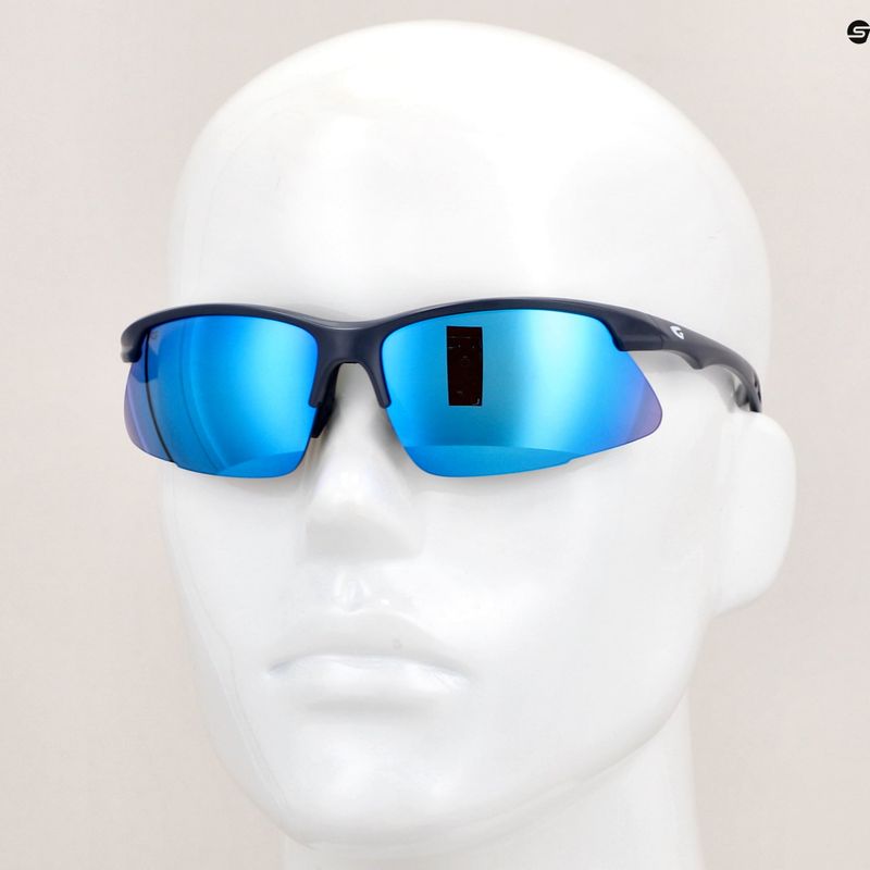 Ochelari de soare GOG Pico matt navy blue/polychromatic white-blue