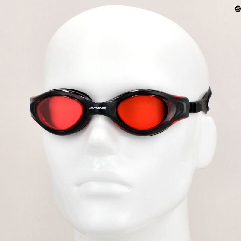 Ochelari de înot Orca Killa Vision red/black 8