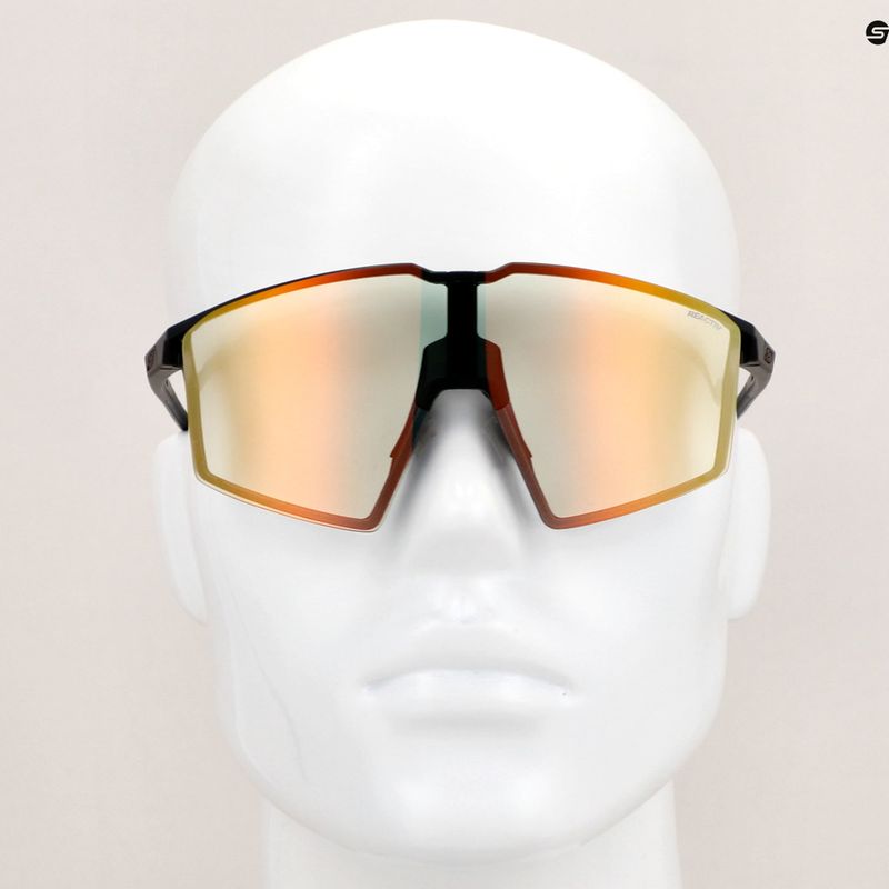 Ochelari de soare Julbo Edge Reactiv 1-3 Light Amplifier mat black/iridescent ir5/multilayer red 10